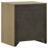 Top surface of Hendricks nightstand with décor