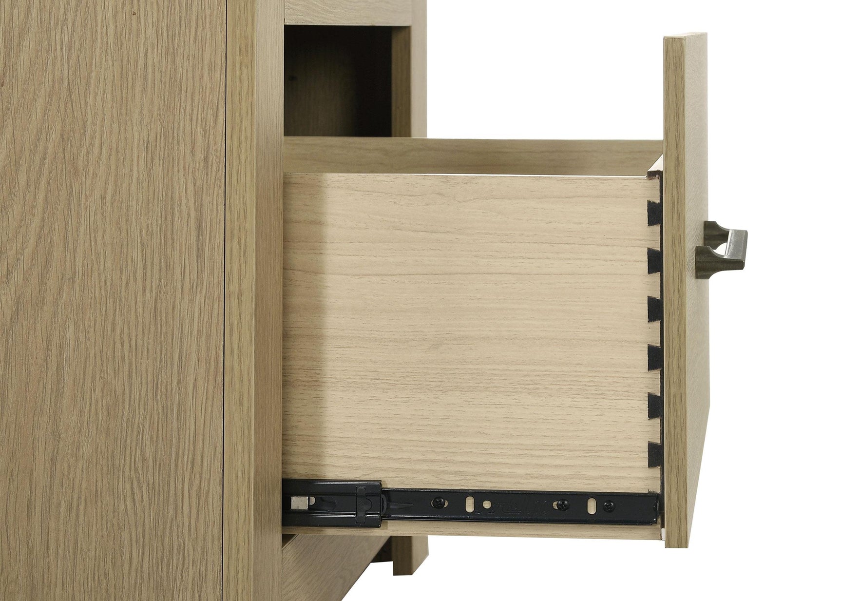 Assembly hardware and instructions for Hendricks nightstand