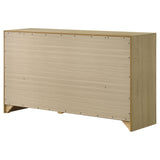Drawer interior in engineered wood with laminated bottom