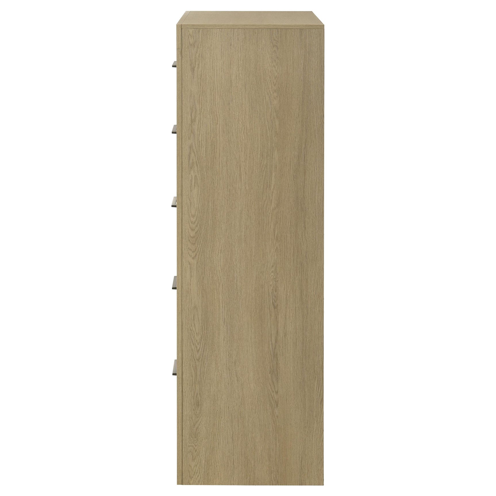 Open drawer showing metal ball-bearing glides