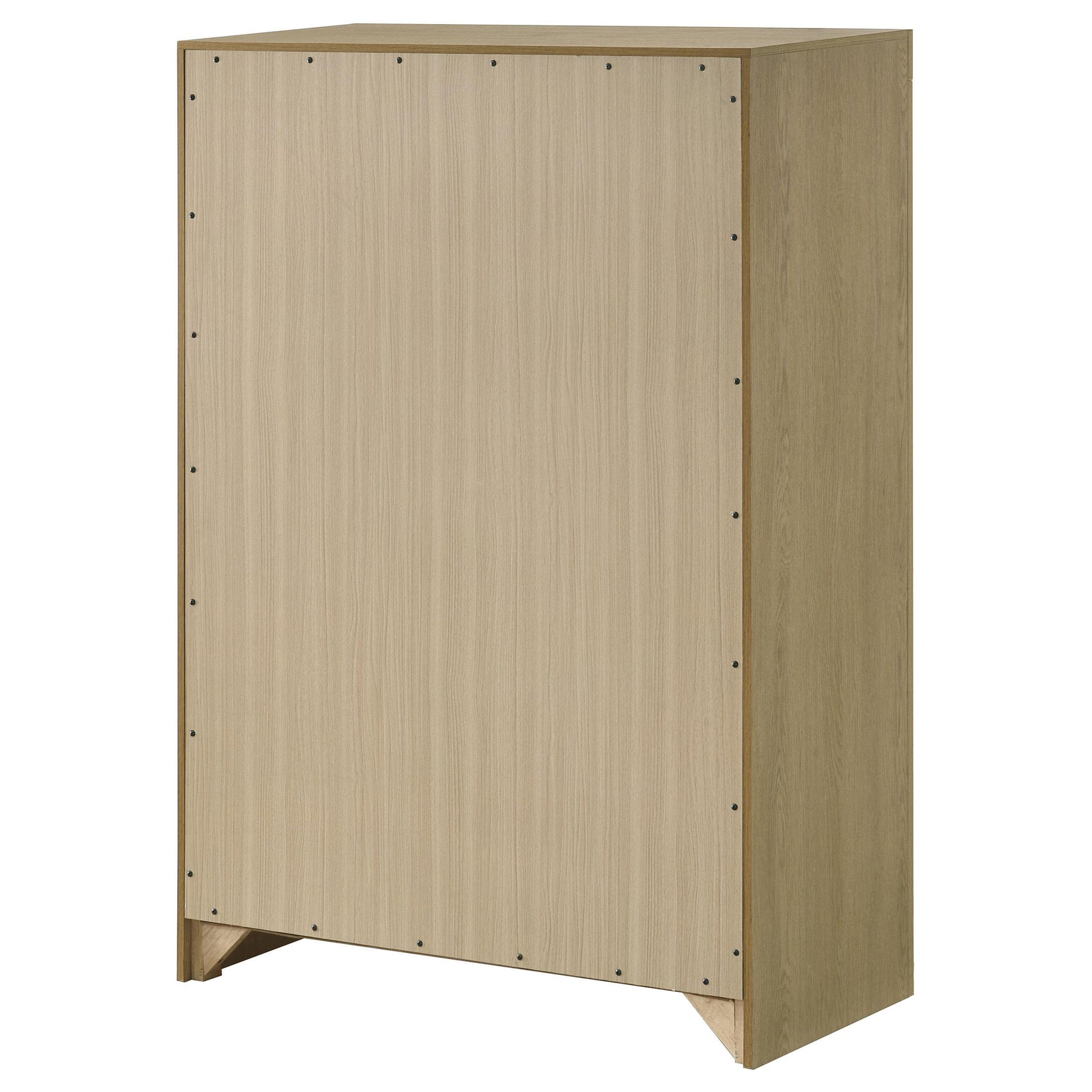 Drawer detail with melamine veneer finish