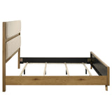 Bennett bed showing L-shape hook and plate attachment on rails