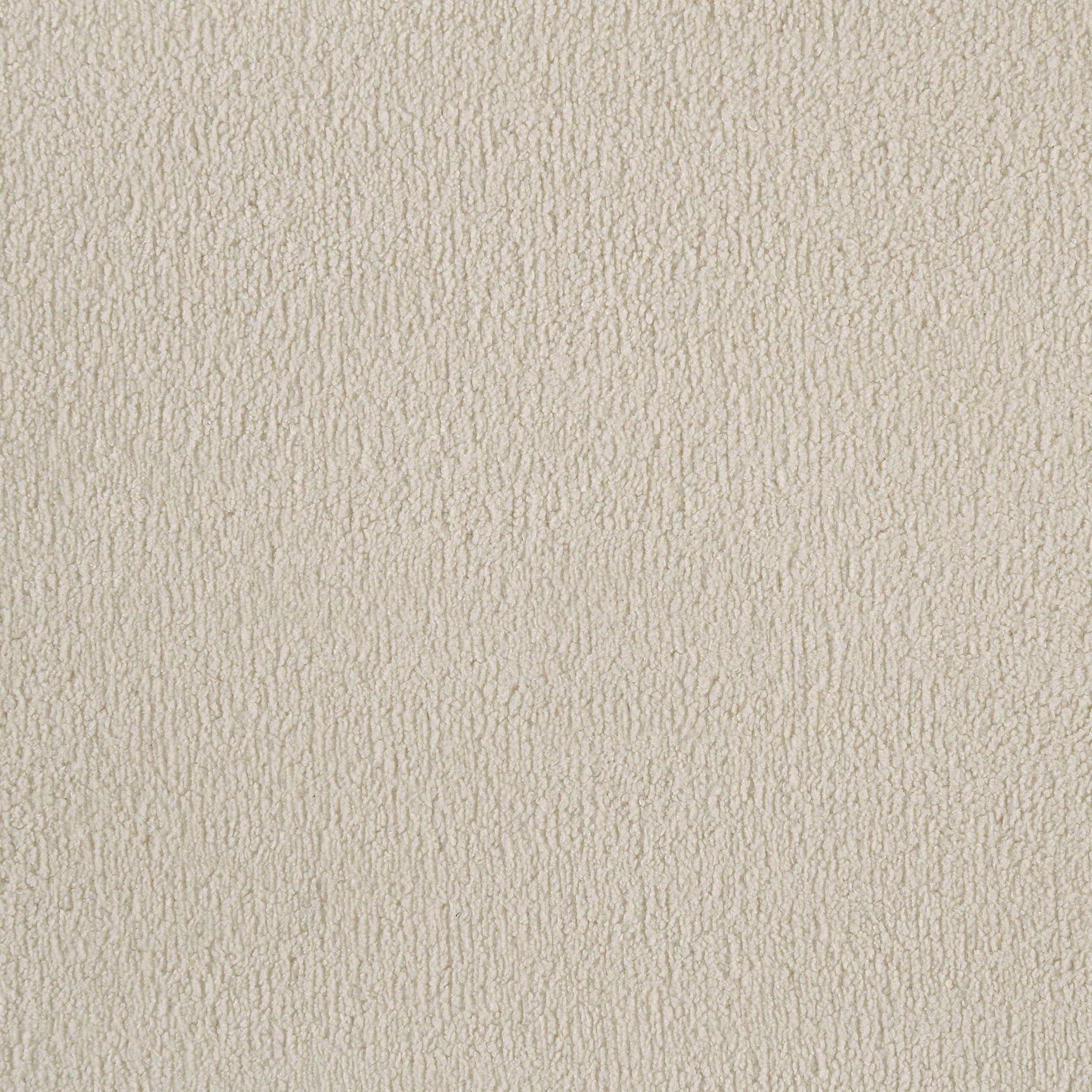 Bennett 62-inch queen upholstered panel bed in cream with light oak frame, front view