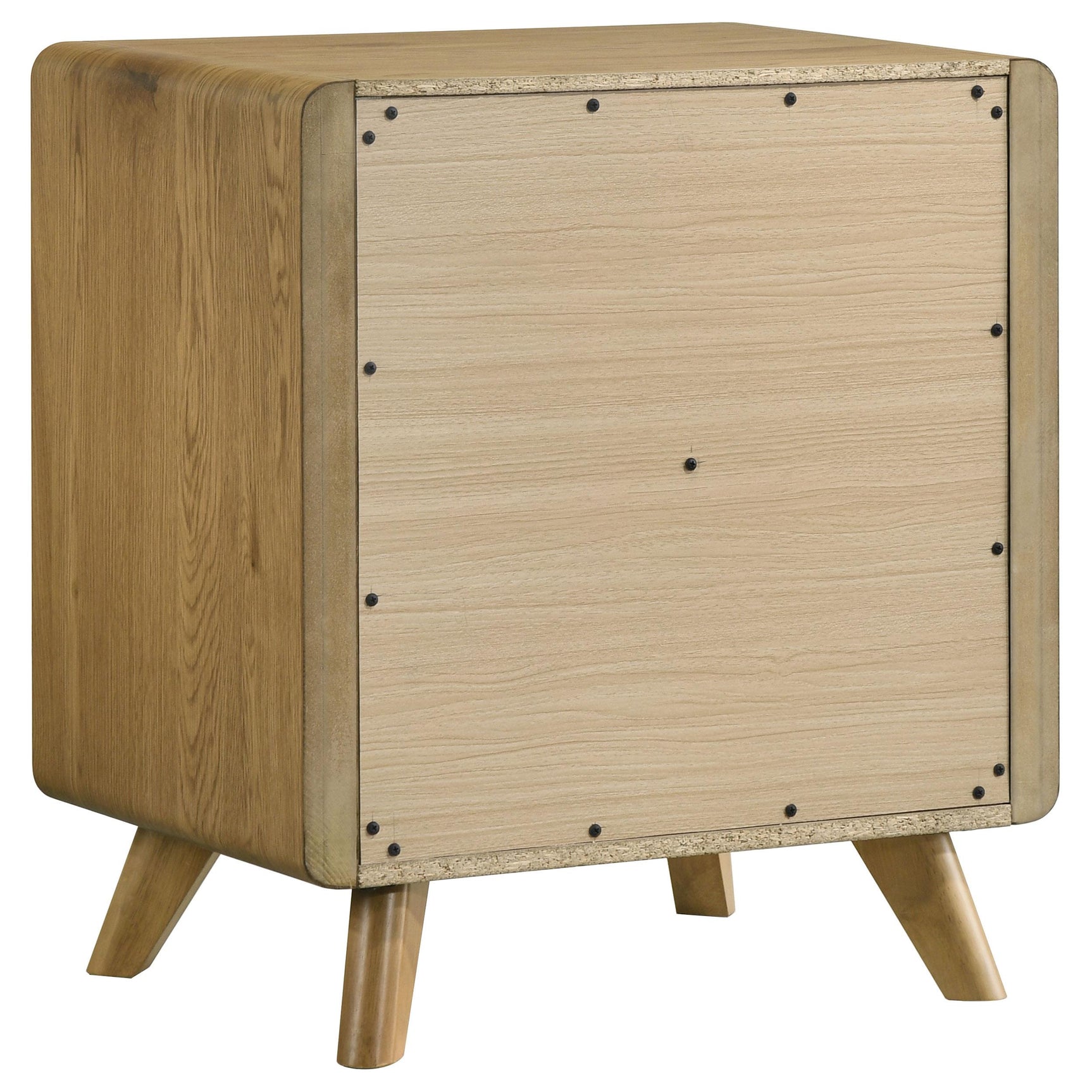 Open top drawer showing storage space