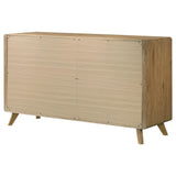 Bennett 6-drawer Bedroom Dresser Cabinet Light Oak