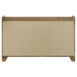 Drawer open showing interior space and construction