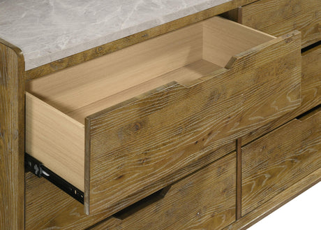Heavy-duty drawer glide mechanism close-up
