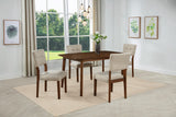 Dining room view of Gregory Brown Rectangular Dining Set