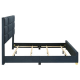 Support leg with leveler under frame