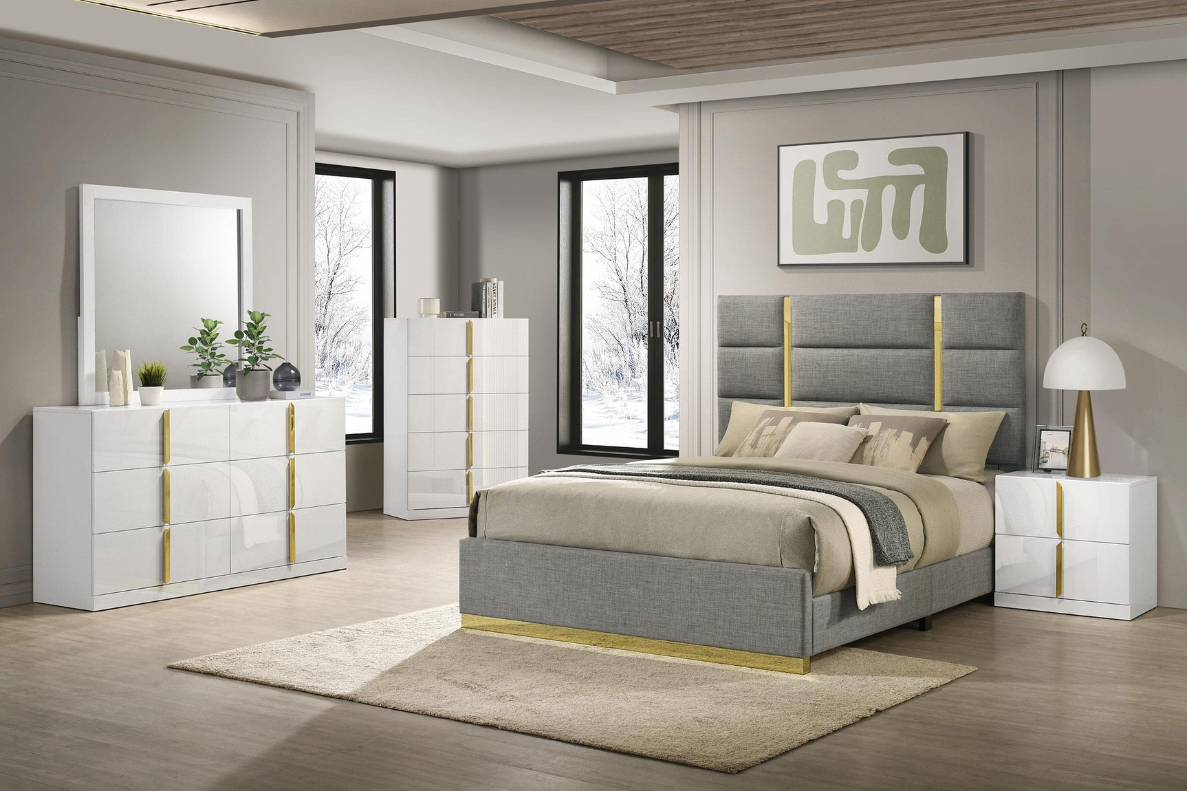 Ines dresser lifestyle styled in bedroom