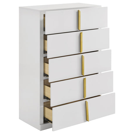 Ines chest of drawers from perspective view
