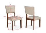 Side chair detail view
