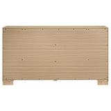 Top view of dresser surface