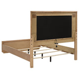 Bed footboard and bracket feet detail