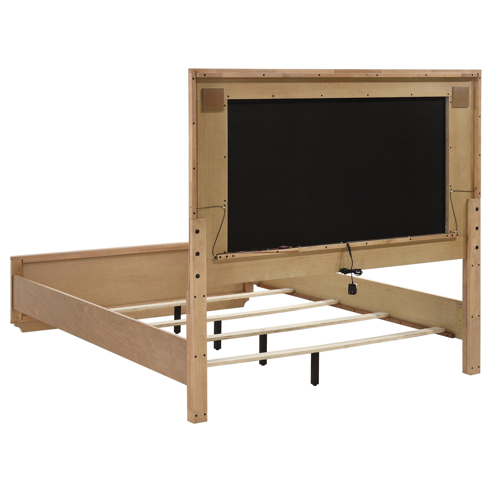 Bed footboard and bracket feet detail