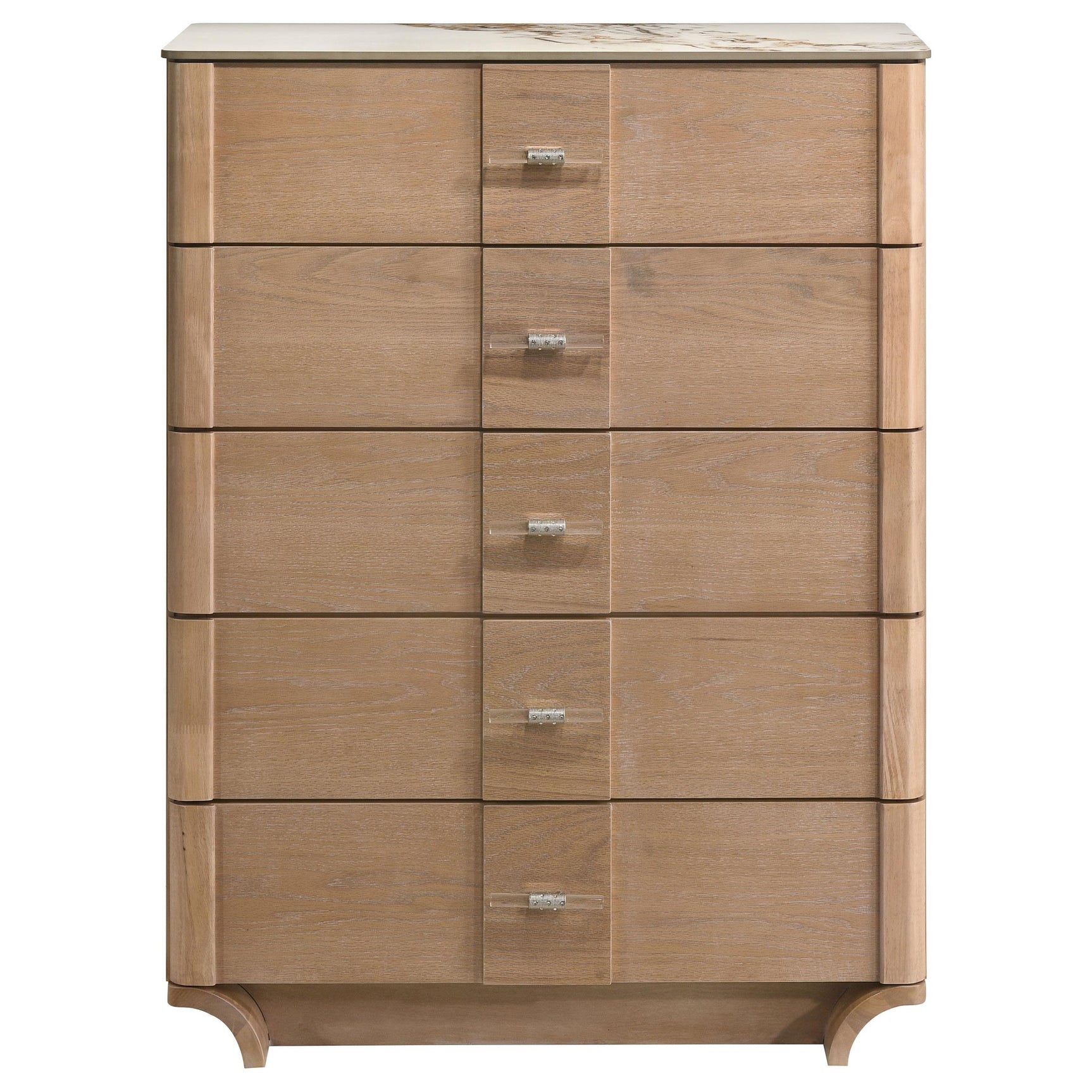 Leanne chest side profile showing drawer detail