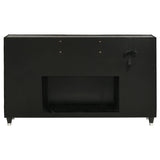 LED light strip illumination inside dresser drawer area
