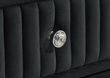 Drawer knobs close-up with crystal-like detail