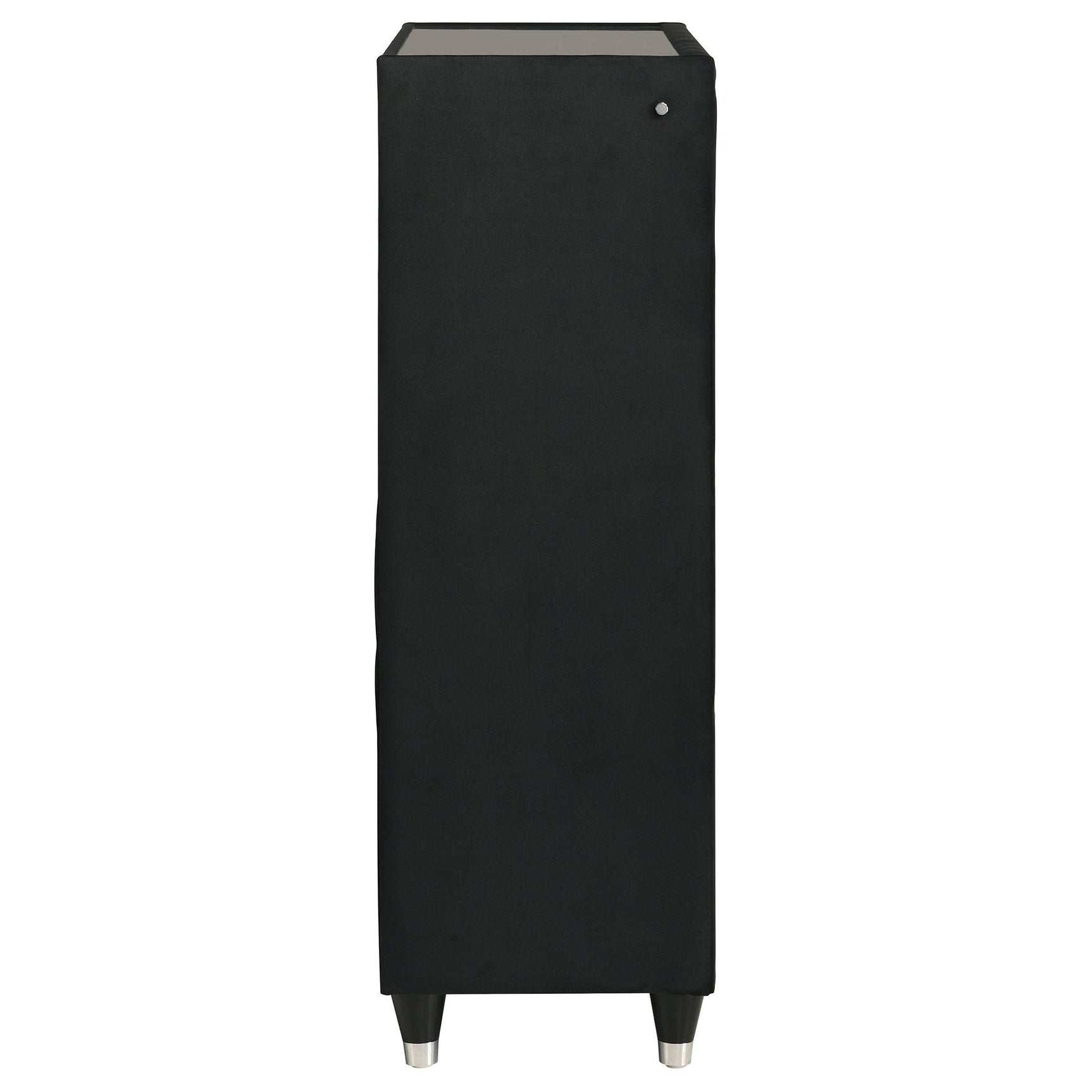 Back view showing 78.7" power cord and LED connections