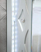Built-in USB outlet on Gunnison dresser