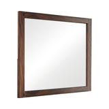 Winslow Standing Floor Mirror in Smokey Walnut and Coffee Bean finish