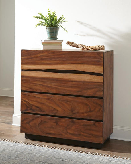 Winslow 4-Drawer Chest front view showing drawers