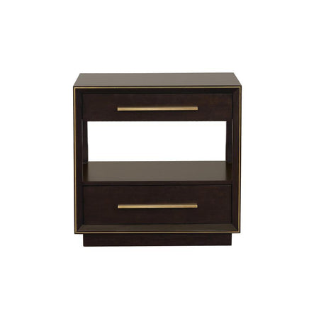 Side view of Durango 2-Drawer Nightstand