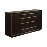 Durango Chest corner detailing wood and finish