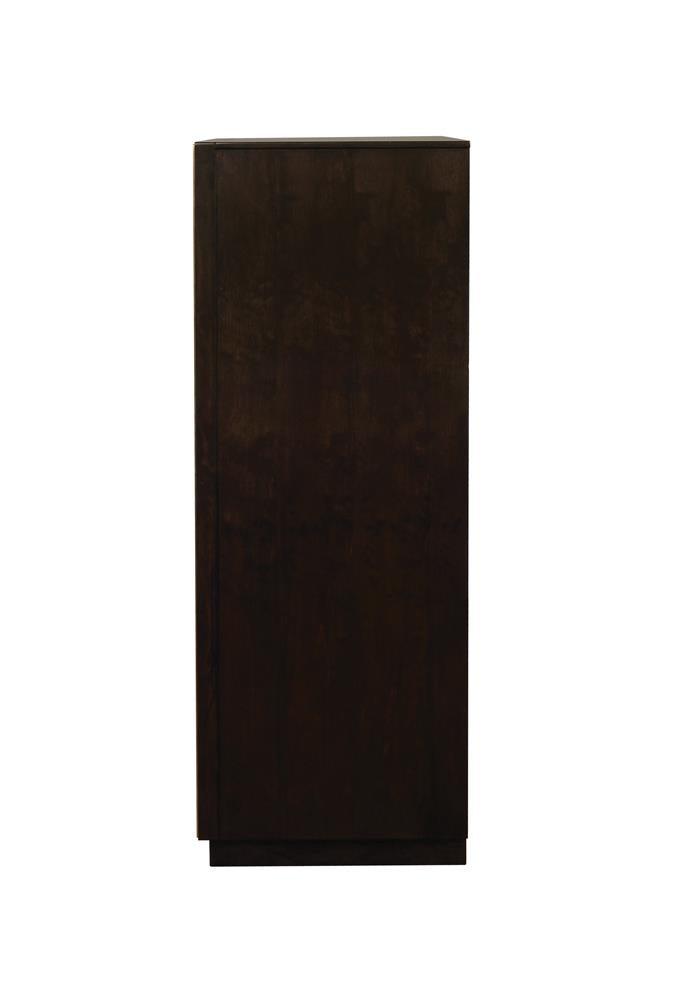 Durango 5-Drawer Chest showing full height and finish