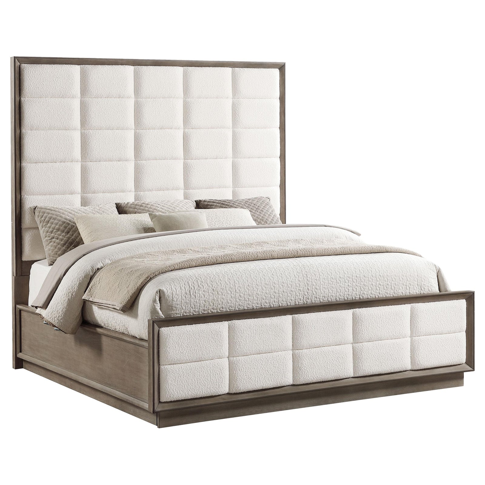 DURANGO COLLECTION Durango 77-inch Eastern King Panel Bed Washed Oak 223271KE