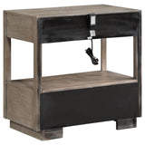 Durango nightstand drawer interior