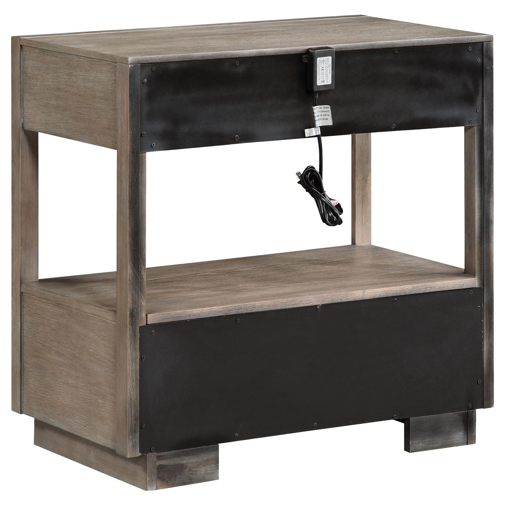 Durango nightstand drawer interior