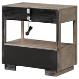 Durango nightstand in bedroom setting