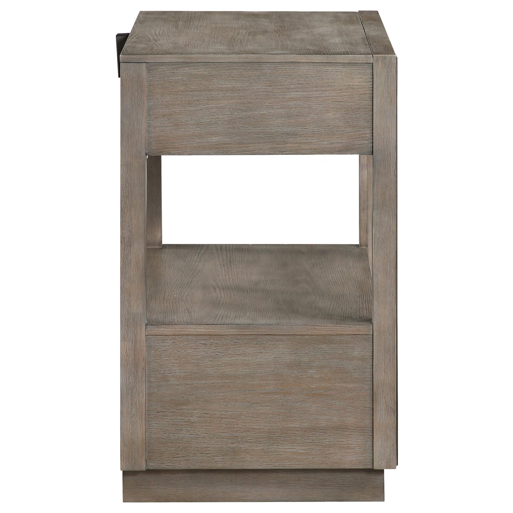 Durango nightstand drawer pulled open