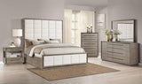 Durango nightstand backside view