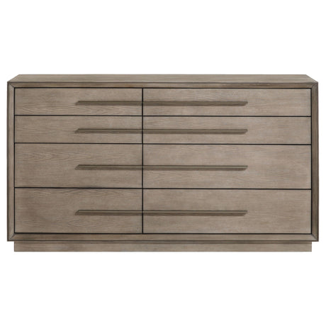 Durango dresser side angle showing drawer detail