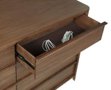 Top surface of Maderia dresser with decorative finish