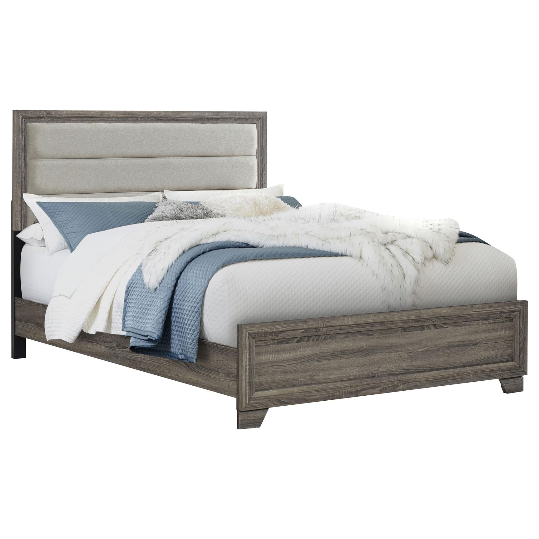 Wright Eastern King Bed side angle