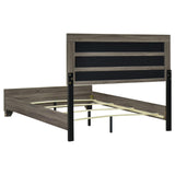 View of bed footboard