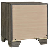 Detail of English dovetail joinery on Wright nightstand drawer