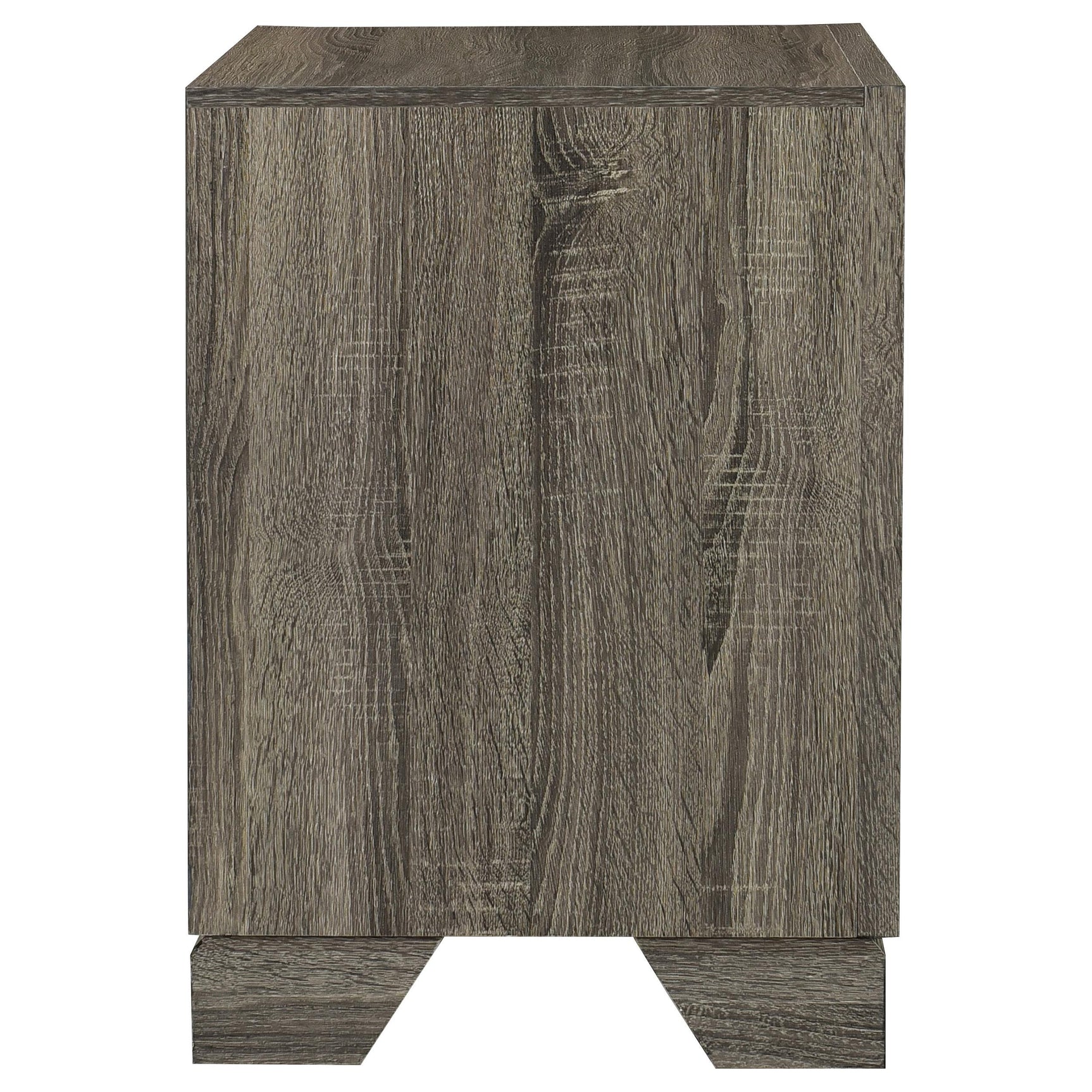 Drawer interior surface of Wright nightstand
