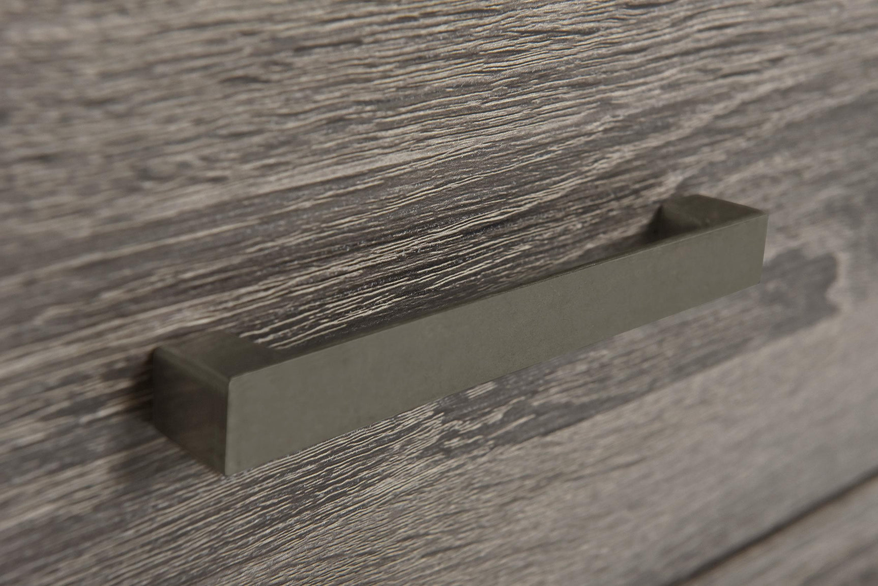 Under drawer mechanism and metal glides of Wright nightstand