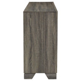 Back panel of the Wright dresser