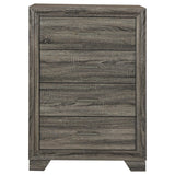 Wright chest side angle with drawers closed