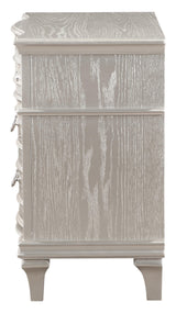 Top drawer open showing grey felt lining