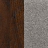 Welsley king bed corner and material detail