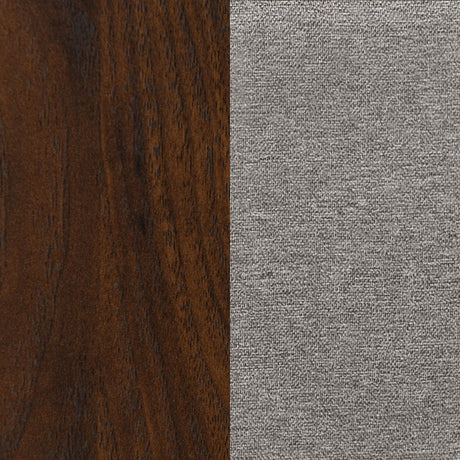 Welsley king bed corner and material detail