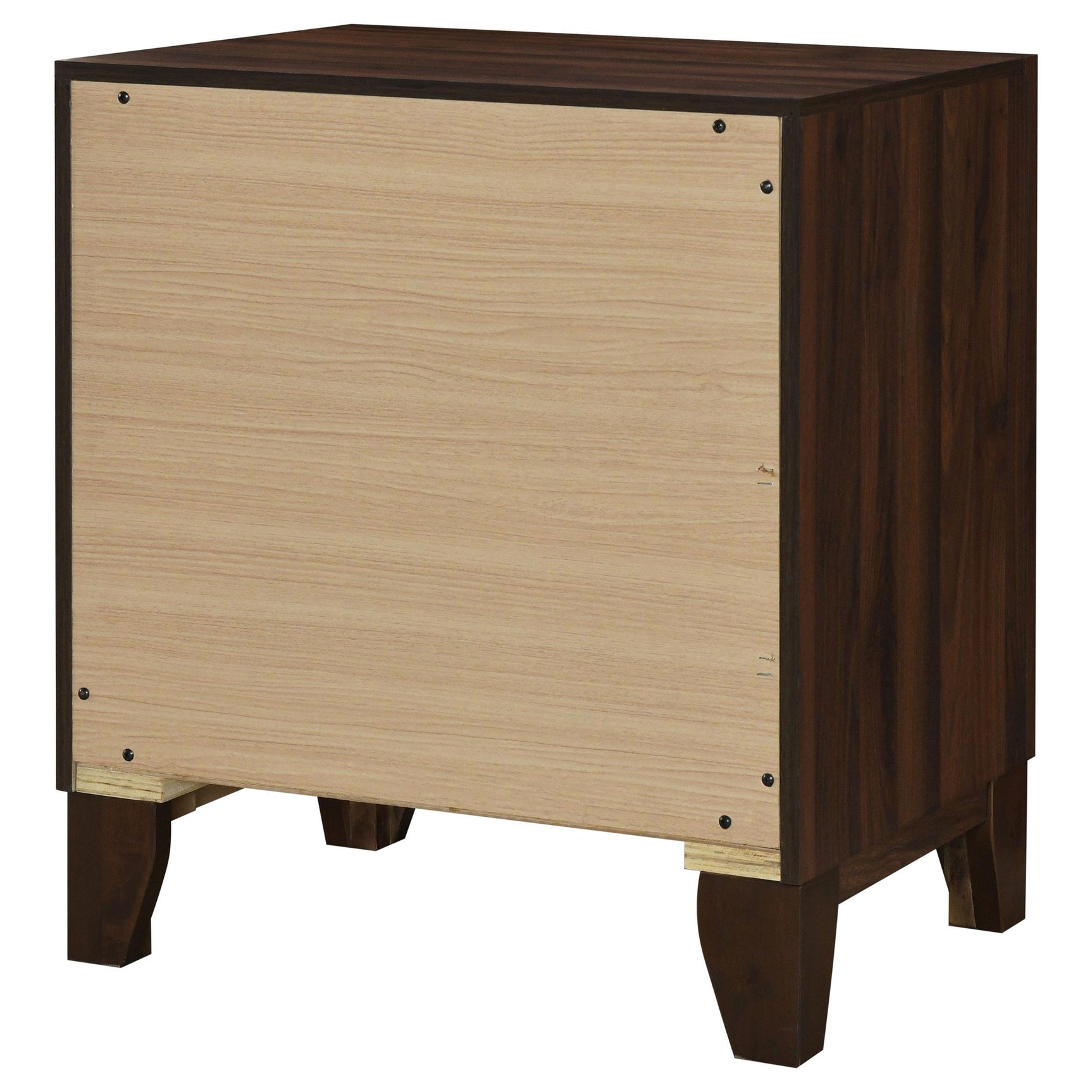 Welsley nightstand close drawer glide
