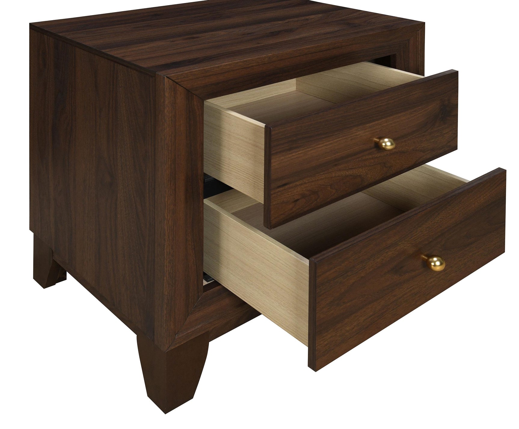 Welsley nightstand drawer interior