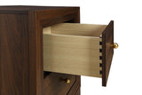 Welsley nightstand drawer slides detail